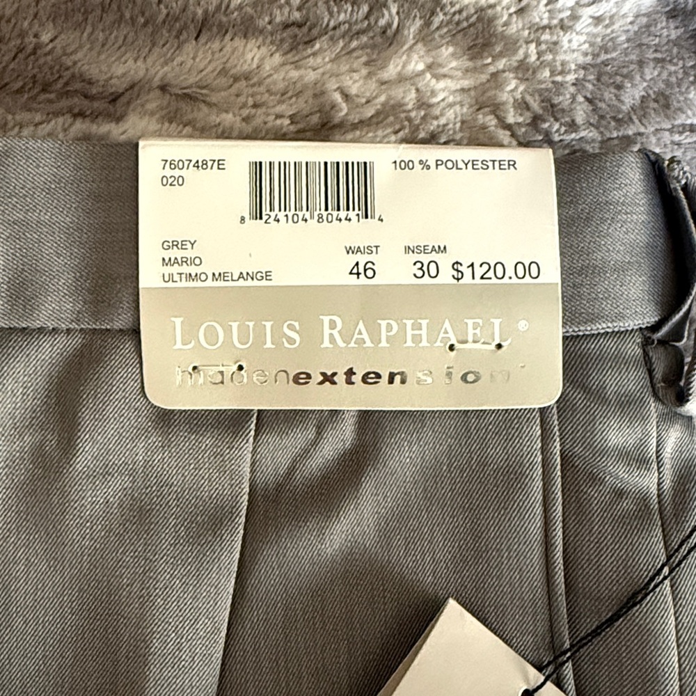 Louis Raphael Silver Dress Pants - Picture 2 of 6